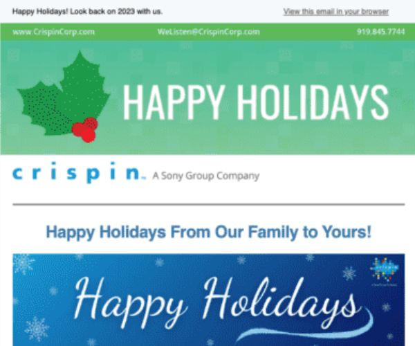 Happy holidays from our family to yours