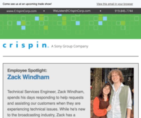 Employee spotlight - Zack Windham